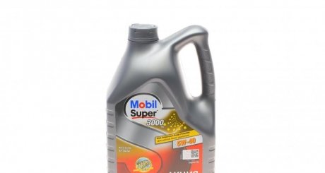 SUPER 3000 X1 5W40 5L SN/SM, A3/B3/B4, VW502.00/505.00, BMW LL-01 MOBIL 150565