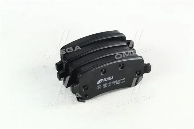 Колодка гальм. диск. CHRYSLER VOYAGER V задн. (вир-во Remsa) REMSA 109502 (фото 1)