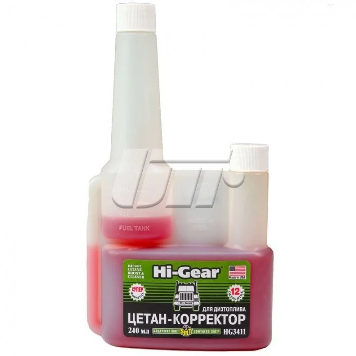 Цетан-коректор для дизельного палива, з SMT2 HI-GEAR HG3411 (фото 1)