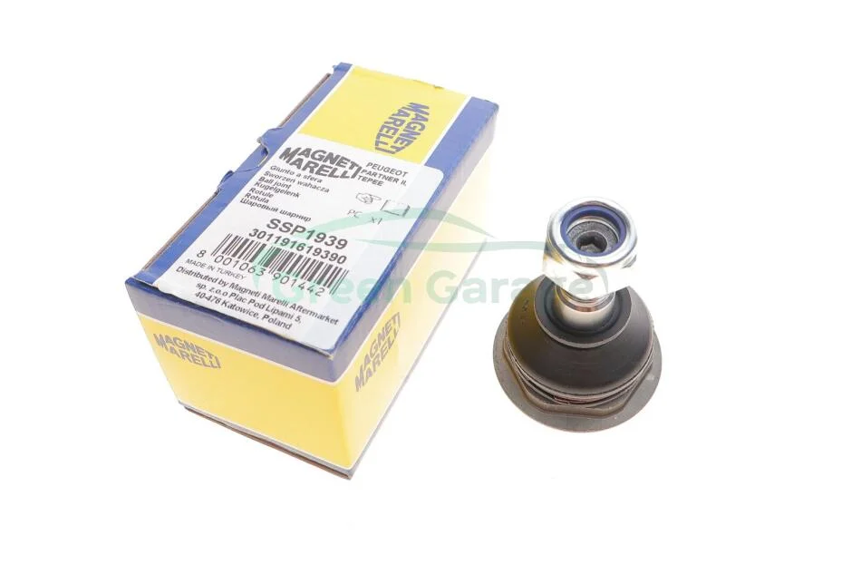Опора шаровая CITROEN BERLINGO, C4, DS4, DS5, PEUGEOT 307 00- перед. мост (Пр-во) MAGNETI MARELLI 301191619390 (фото 1)