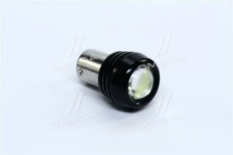 Лампа цоколь габарит, поворот, подсветка салона (номера) 1SMD Mega-LED BA15s 12V WHITE <> TEMPEST TMP07BA15S12V