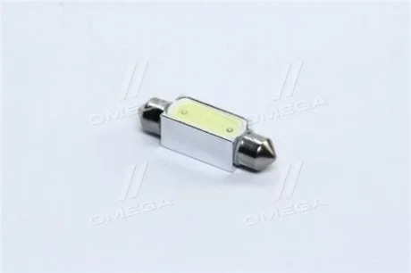 Лампа подсветки салона, номера, гирлянда T11x39-S8.5 (1SMDx3chips) High Power 12V WHITE<> TEMPEST TMP24T1112V