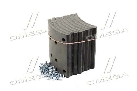 Накладка торм. (компл. на ось) с заклеп. 414х220 станд. RVI MAGNUM,PREMIUM RIDER RD19187STD