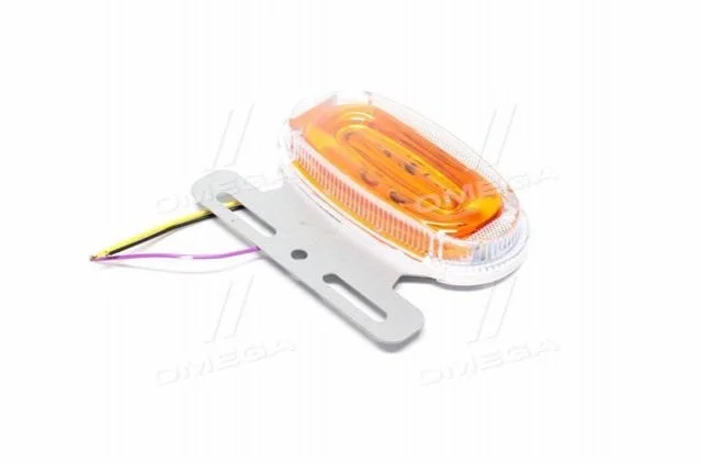 Фонарь габаритный (желтый) 9D LED 24V (с бегущим поворотником, подсветкой борта) TEMPEST TP972797 (фото 1)