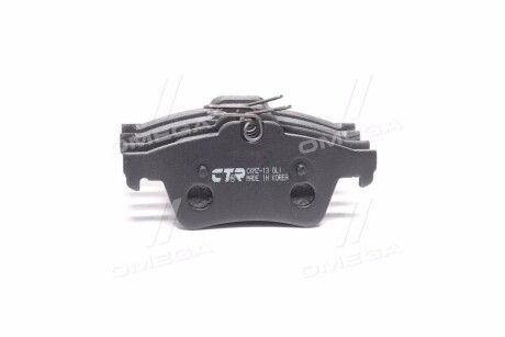 Колодки гальм FORD FOCUS MAZDA 3,5 OPEL VECTRA C, RENAULT LAGUNA задн. CTR CKMZ13 (фото 1)
