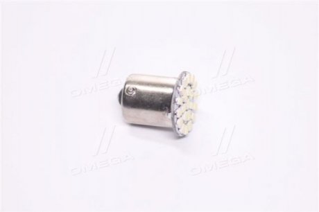 Лампа LED покажчиків поворотів і стоп-сигналів 24V R5W BA15S 22SMD WHITE <> TEMPEST TMPL080624