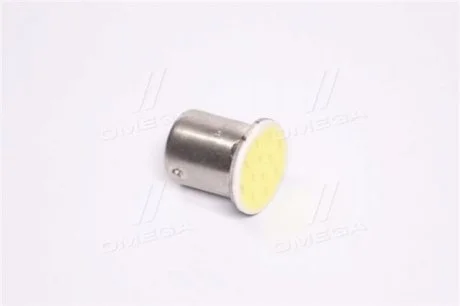 Лампа LED покажчиків поворотів і стоп-сигналів 24V R5W BA15S 1COB WHITE <> TEMPEST TMPL081124