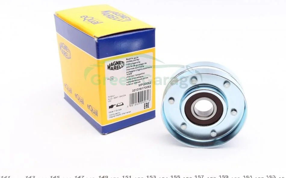 Ролик натяжний AUDI, SKODA, VOLVO, VW (пр-во Magneti Marelli, кор. код MPQ0062) MAGNETI MARELLI 331316170062 (фото 1)