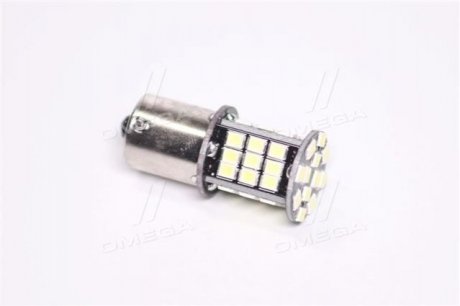 Лампа LED покажчиків поворотів і стоп-сигналів 24V BA15S 48SMD WHITE <> TEMPEST TMPL0987CH24