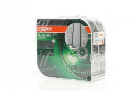 Лампа ксеноновая D1S XENARC ULTRALIFE 85В, 35Вт, PK32d-2 (компл) OSRAM 66140ULTDUO (фото 1)