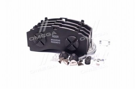 Колодка торм. диск. Medium (компл. на ось) MERCEDES ACTROS MP2 / MP3 RIDER RD29246STD