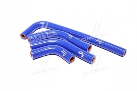 Патрубки отопителя ГАЗ 3302 (дв.402) (компл. 4 шт. силикон) TEMPEST TP1393