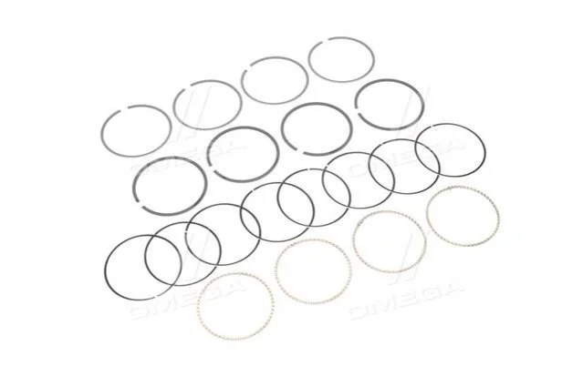 Кольца поршневые /к-т на 4 поршня/STD ACCENT(X-3) 94-99 (пр-во PMC-ESSENCE) PARTS-MALL HCIA056S (фото 1)