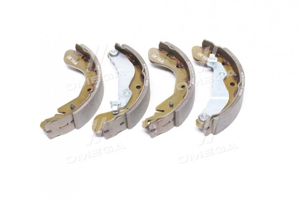 Колодки тормозные CHEVROLET Aveo (03-08) задние барабанные (4шт.) OE GM 96473229 (фото 1)