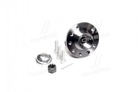 Ступица колеса к-т OPEL ASTRA G 98- (5 отв.) (+ABS) передн.  RIDER RD26155333