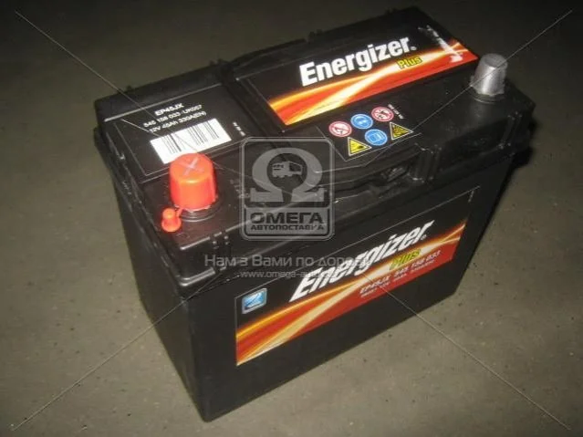 Акумулятор 45Ah-12v Plus (238х129х227), L, EN330 Азія Energizer 545158033 (фото 1)