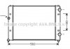 Радіатор двигуна двигателя PASSAT4 16/18/20/19D 93- VWA2121 (Ava) AVA COOLING VNA2121 (фото 3)