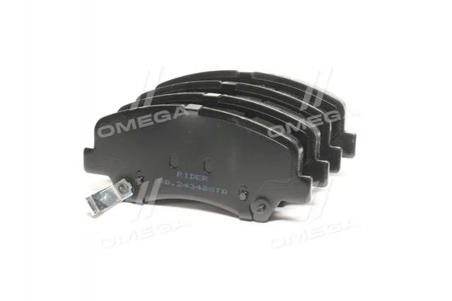 Колодка торм. диск. STANDARD HYUNDAI ACCENT, KIA RIO 11- передн. RIDER RD24348STD (фото 1)