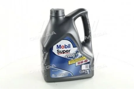 Масло моторн. Mobil Super 2000x1 10W-40 API SL/CF (Канистра 4л) MOBIL 1907395775