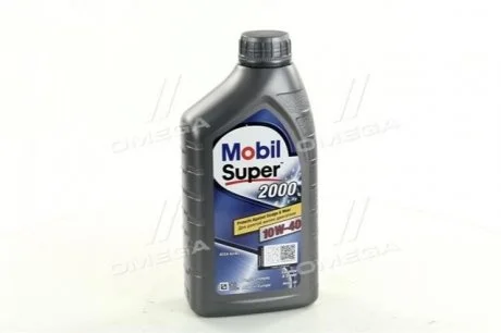 Масло моторн. Mobil Super 2000x1 10W-40 API SL/CF (Канистра 1л) MOBIL 1907395774