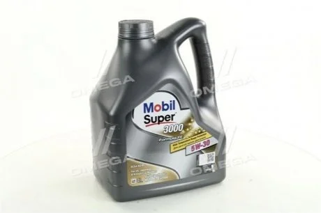 Олива моторна Mobil SUPER 3000 5W-30 Formula FE (Каністра 4л) MOBIL 4107795812