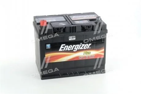 Акумулятор 68Ah-12v Plus (261х175х220), L,EN550 Азія Energizer 568405055