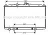 Радіатор двигуна NISSAN PRIMERA (P12, W12) (02-) (пр-во AVA) AVA COOLING DNA2218 (фото 1)