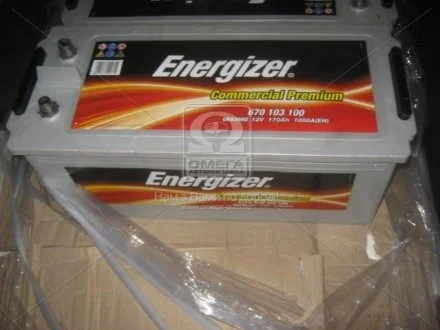 Акумулятор 170Ah-12v CP (513х223х223), полярність зворотна (3), EN1000 Energizer 670103100