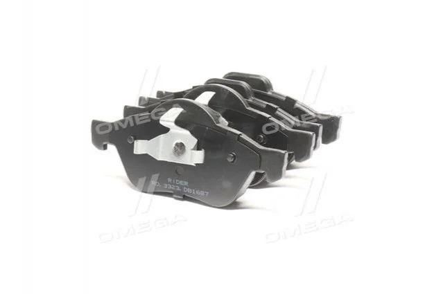 Колодка торм. диск. RENAULT MEGANE 02-09, передн. RIDER RD3323DB1687 (фото 1)