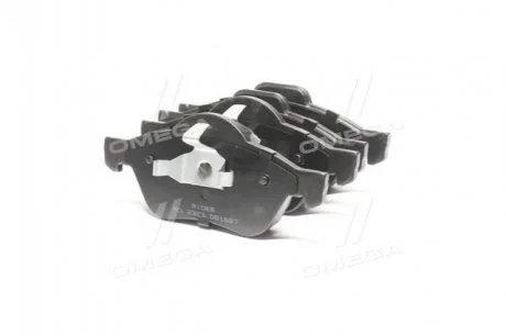 Колодка торм. диск. RENAULT MEGANE 02-09, передн.  RIDER RD3323DB1687