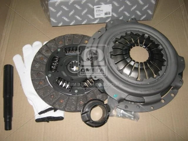 Зчеплення ГАЗ Cummins 2.8D (диск натиск.+вед.+підш.) RIDER RD300950503 (фото 1)