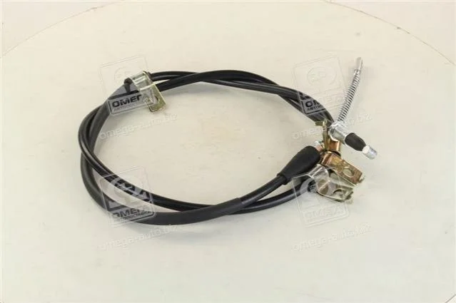 Трос ручного тормоза DAEWOO LANOS лев., L=1650/1410 (96230545) RIDER RD4442060203 (фото 1)