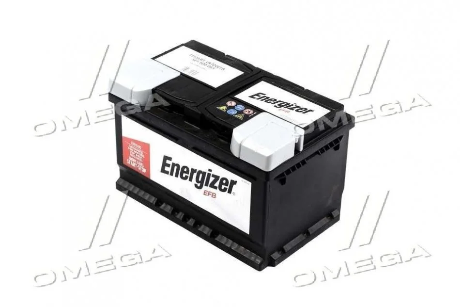 Акумулятор 65Ah-12v ENERGIZER EFB (278х175х175), R, EN650 Energizer 565500065 (фото 1)