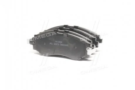 Колодка гальм. диск. CHEVROLET EVANDA 06- передн. RIDER RD3323DB3345