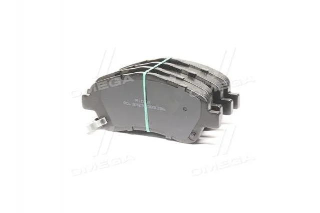 Колодка гальм. диск. TOYOTA AVENSIS 03-08 передн. RIDER RD3323DB3336 (фото 1)