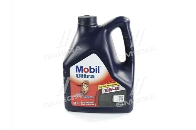 Масло моторн. Mobil ULTRA 10W-40 API SL/CF (Канистра 4л) MOBIL 4107784389 (фото 1)