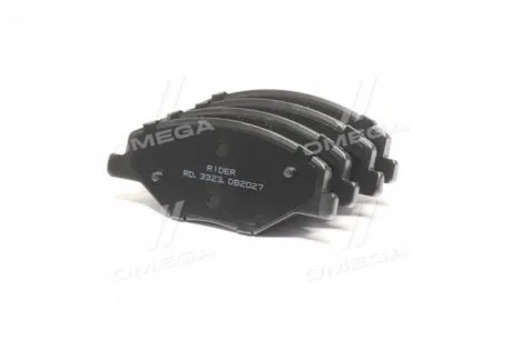 Колодка гальм. диск. SKODA FABIA 07-14 передн.  RIDER RD3323DB2027
