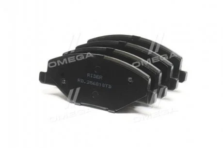 Колодка гальм. диск. STANDARD SKODA FABIA 07-14 передн.  RIDER RD25681STD