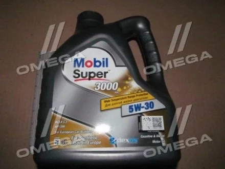 Олива моторна Mobil SUPER 3000 XE 5W-30 (Каністра 4л) MOBIL 69001122009