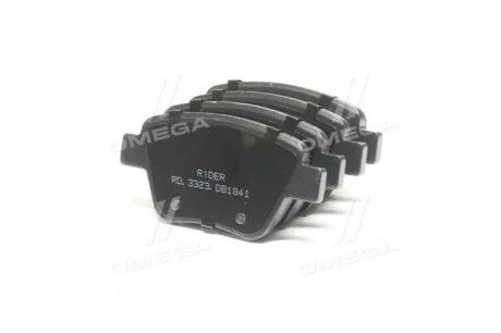 Колодка гальм. диск. SKODA OCTAVIA 07- задн.  RIDER RD3323DB1841