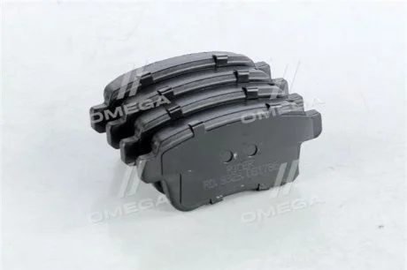 Колодка гальм. диск. RENAULT KANGOO 08- задн.  RIDER RD3323DB1786