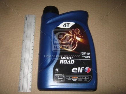 Масло моторн. Moto 4T Road 10W-40 (Канистра 1л) ELF 213957