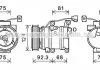 Радиатор GOLF3/VENTO 1.8i MT 94-98 VW2099 (Ava) AVA COOLING VN2099 (фото 2)