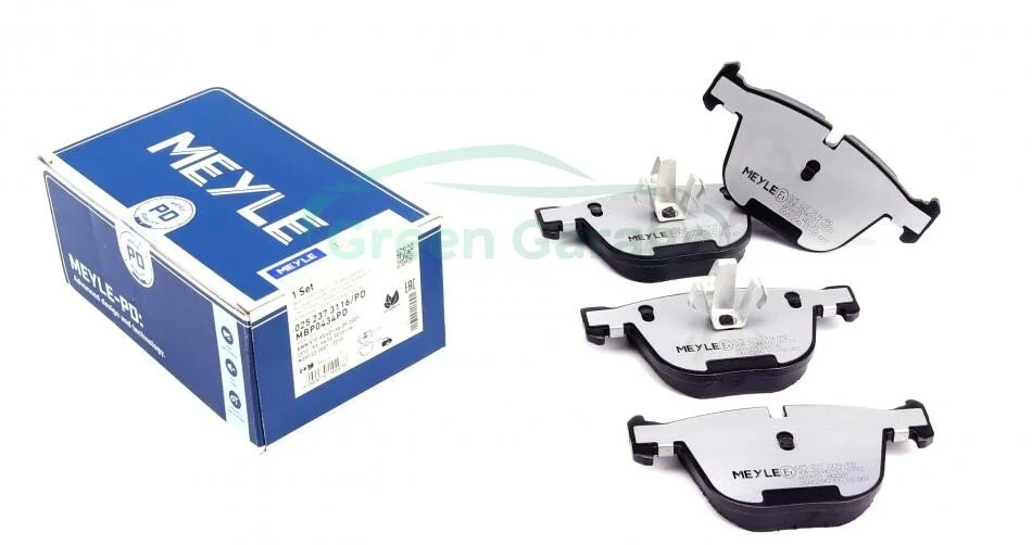 Колодки гальмівні BMW T. F01/F02 730-730 08- MEYLE 0252373116PD (фото 1)
