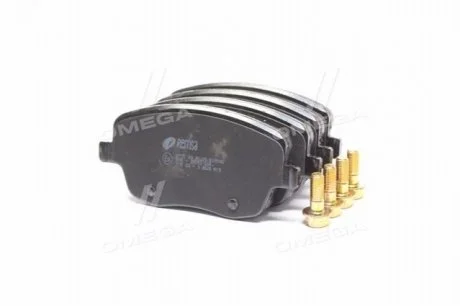 Колодка торм. диск. SKODA FABIA (12/99-02/07) передн. (пр-во) REMSA 077500