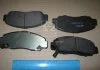 Колодка торм. диск. HONDA CIVIC, FR-V передн. (пр-во) REMSA 074712 (фото 2)