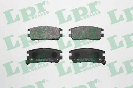 Колодка торм. диск. MITSUBISHI L300, L400 задн. (пр-во) LPR 05P518