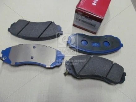 Гальмівні колодки, дискове гальмо (набір) Hyundai/Kia/Mobis 581014DE00