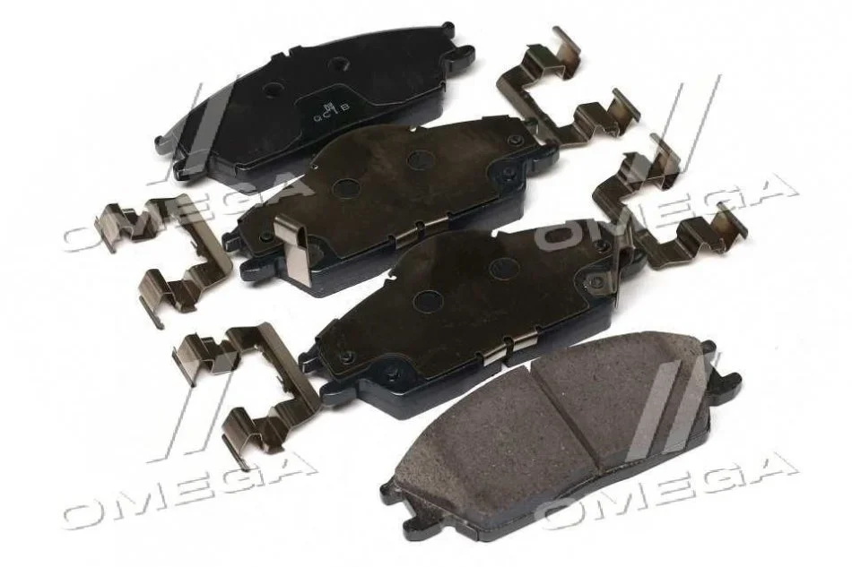 Колодки тормозные дисковые (пр-во Mobis) Hyundai/Kia/Mobis 581011CA00 (фото 1)