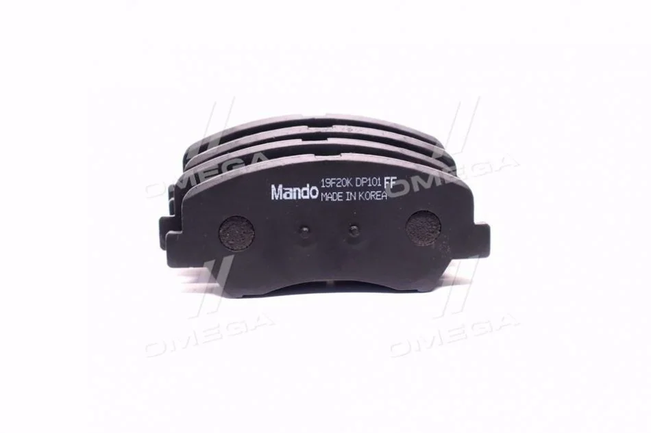 Колодки гальм. HYUNDAI ACCENT (вир-во Mando) MANDO MPH46 (фото 1)
